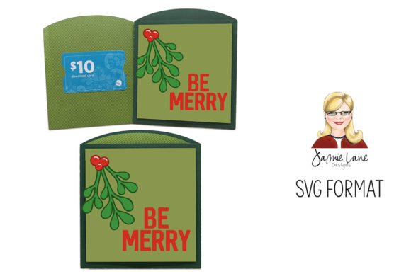 Be Merry Gift Card Envelope: A 3D SVG Christmas Review