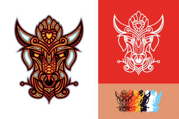 Bull Multilayer: Bold 3D SVG Shapes for Editors