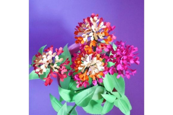 Lantana Calippo: 3D SVG Paper Flowers Review