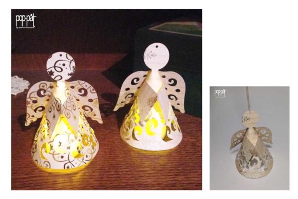 Little Angel: A 3D SVG Christmas Asset for Blogs