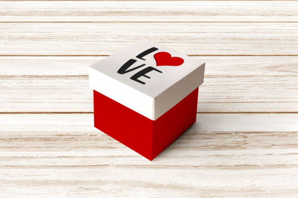 Love Cube Box with Lid SVG: A 3D SVG Shape Review