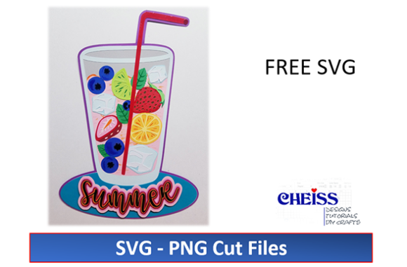 Summer Drink Décor SVG: A 3D SVG Shapes Review